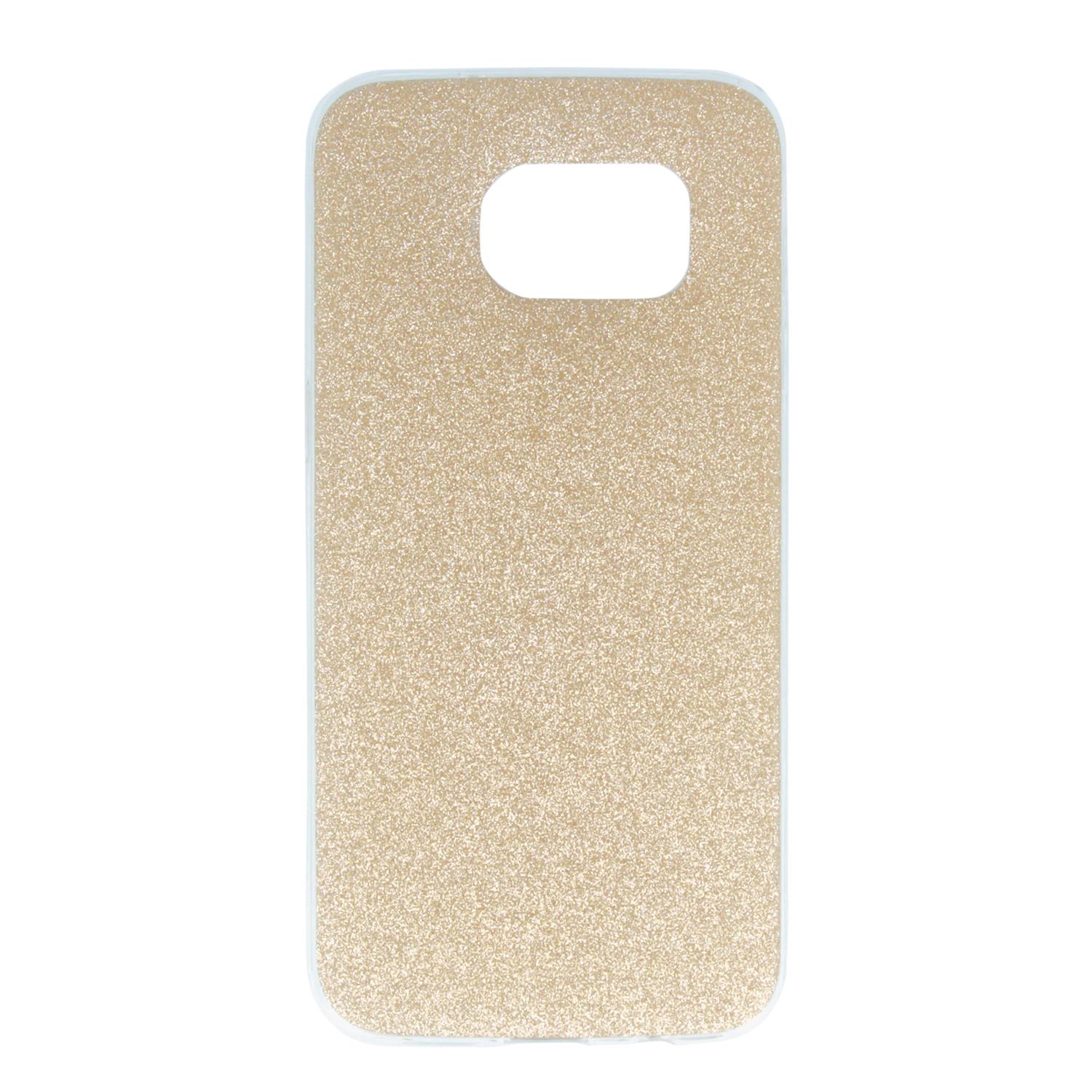 AREA Custodia cover per Samsung Galaxy S7 Area Gummy rosa glitter